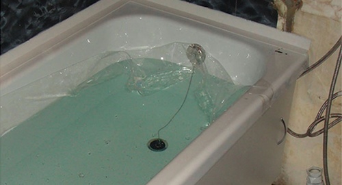 Установкой акрилового вкладыша | Яхрома